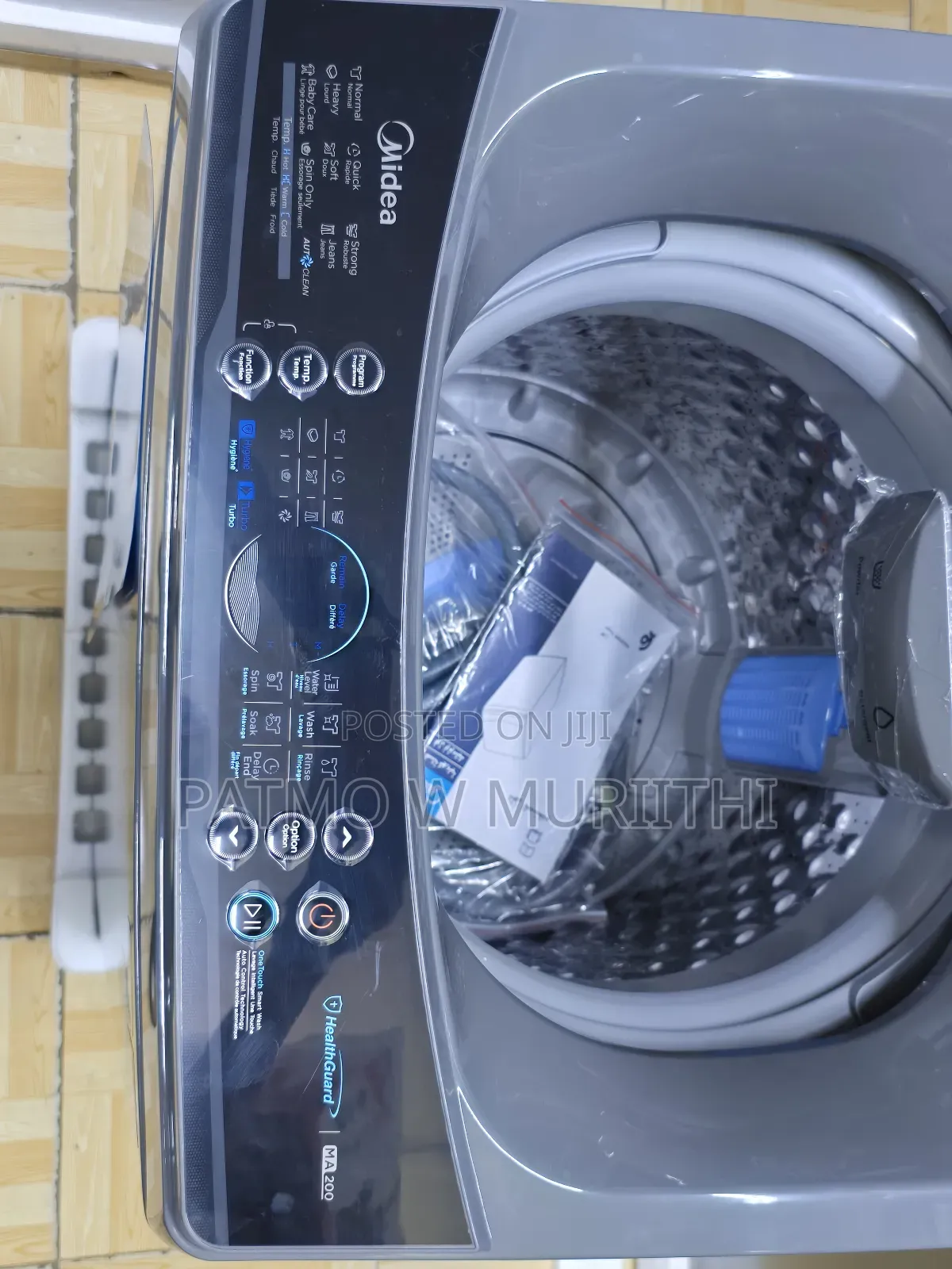 Midea 8kg Wash Spin Full-Automatic Top-Load Washing Machine