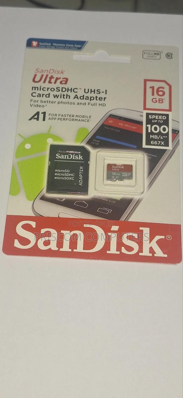 16GB Memory Card Microsd Card With Memory Reader Adapter