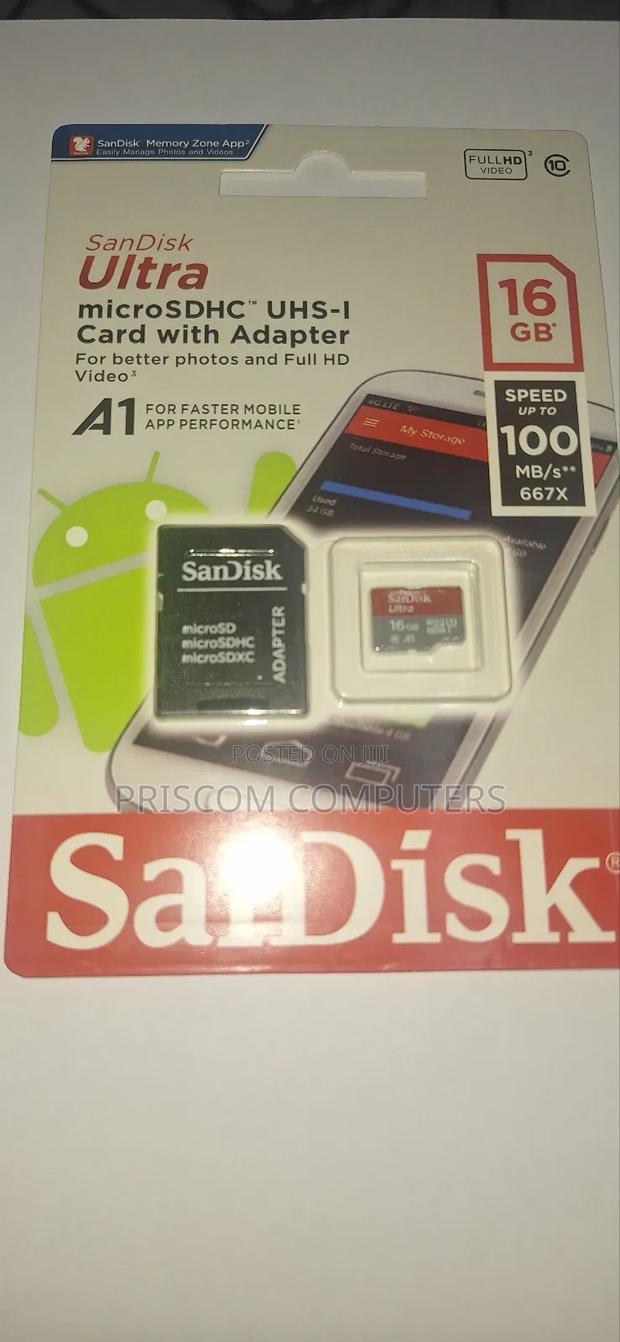 16GB Memory Card Microsd Card With Memory Reader Adapter - thumbnail 3