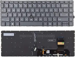 840 G7 Backlit Keyboard for HP Elite Book 845 G8, 745 G7 G8