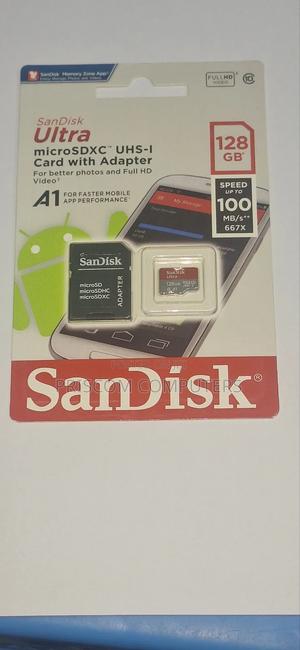 128GB Memory Card Microsd Card With Memory Reader Adapter - main view