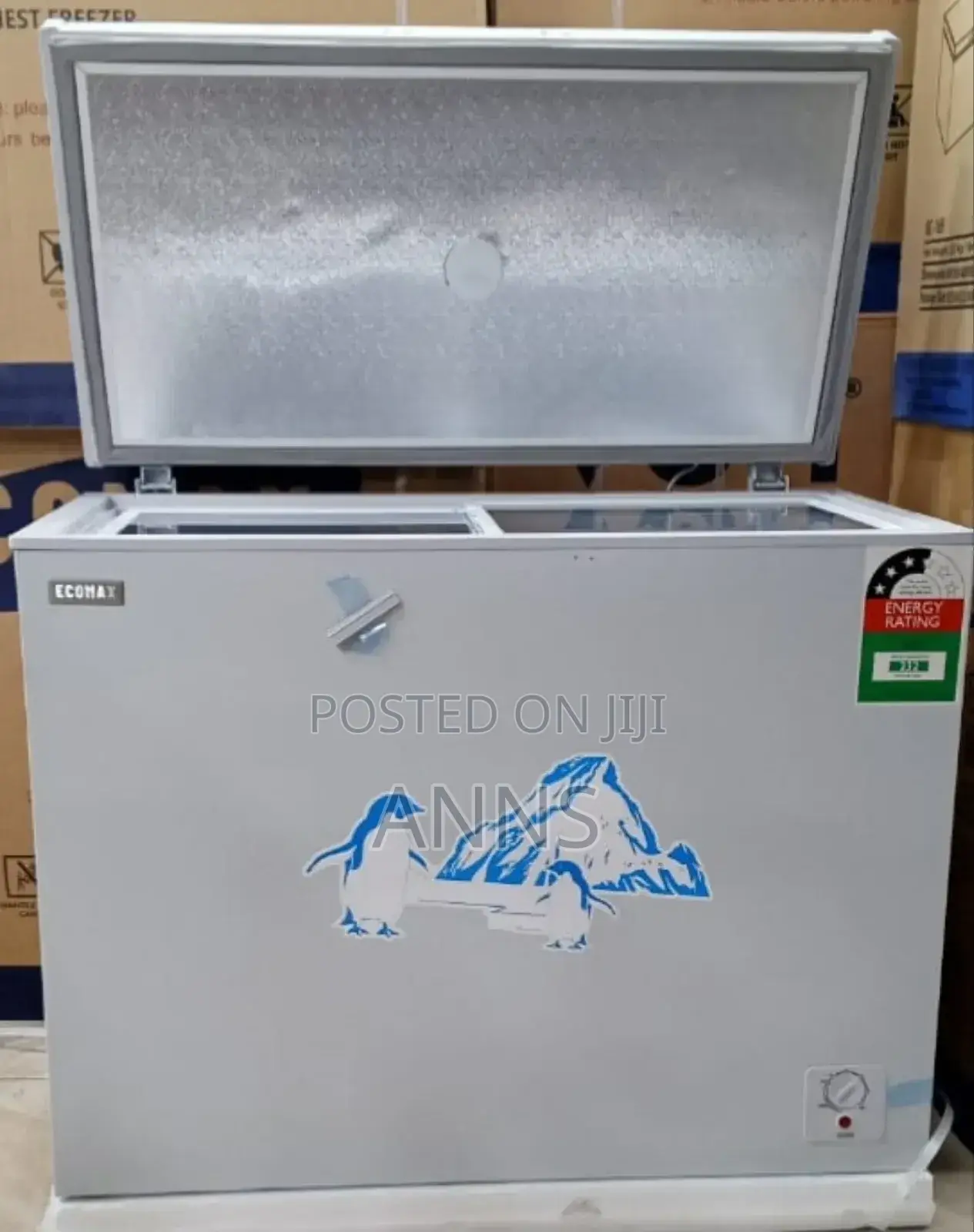 Ecomax 219litres ~ Energy Saving Big Chest Freezer