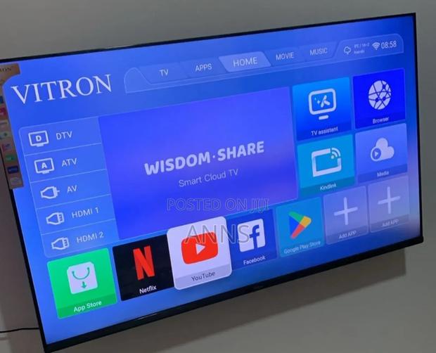 Vitron 50 Inch ~ Smart Android Television - thumbnail 2