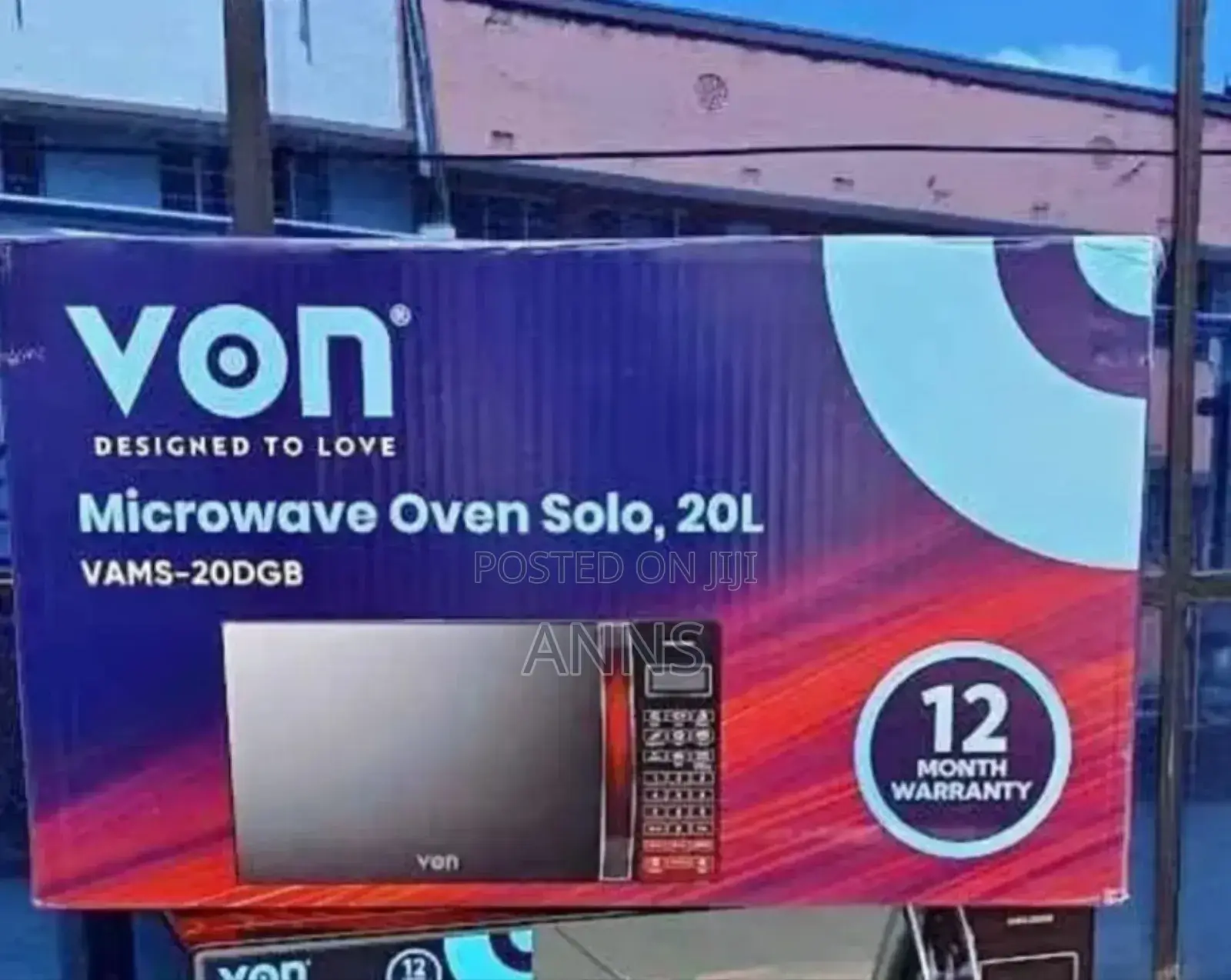 Von 20L Solo~ Digital Microwave