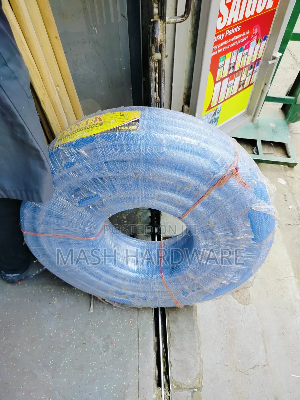 1" *50 Clear Braided Hose Pipe