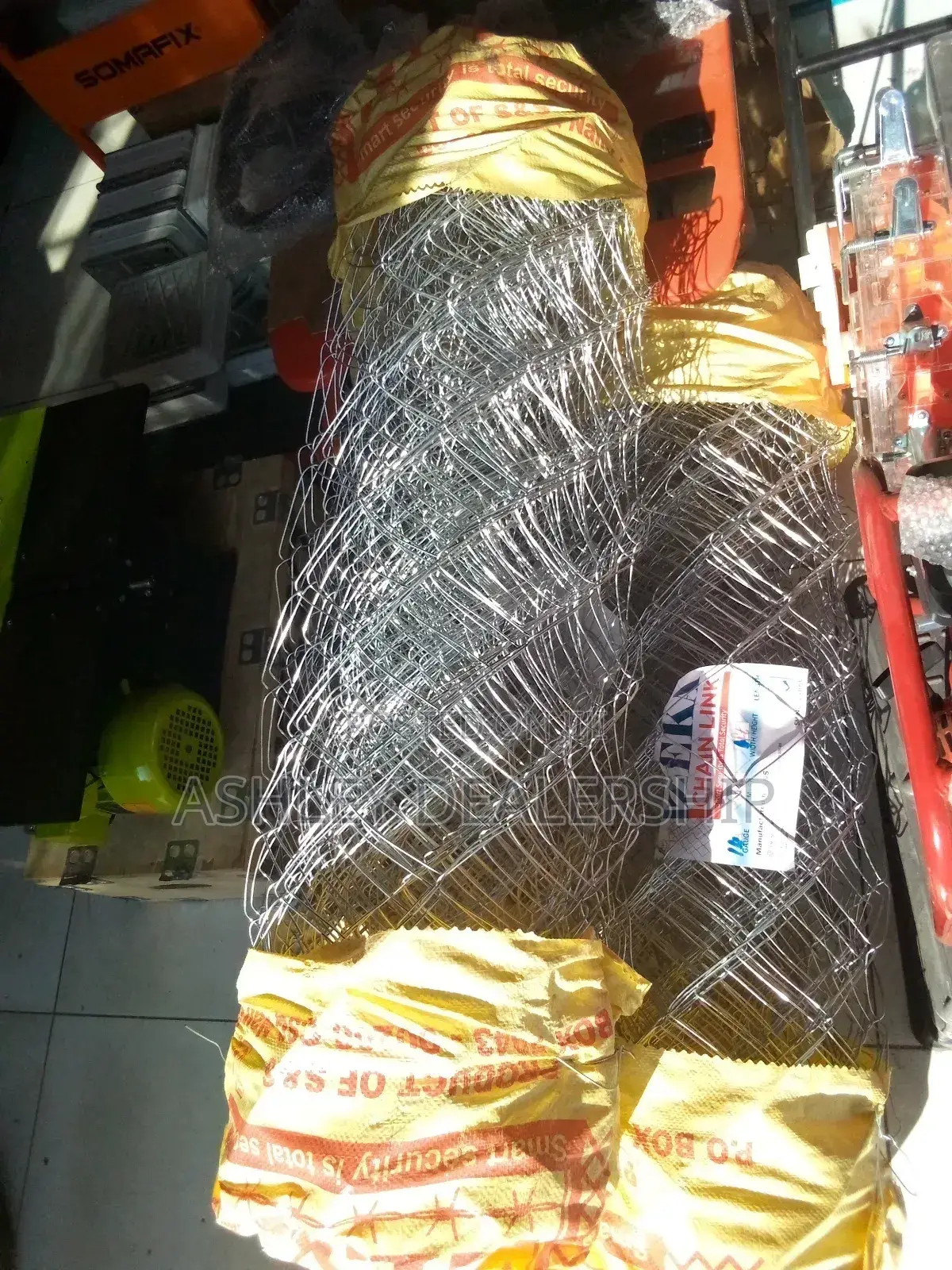 6 Feet Galvanized Chain Link -18 MTRS