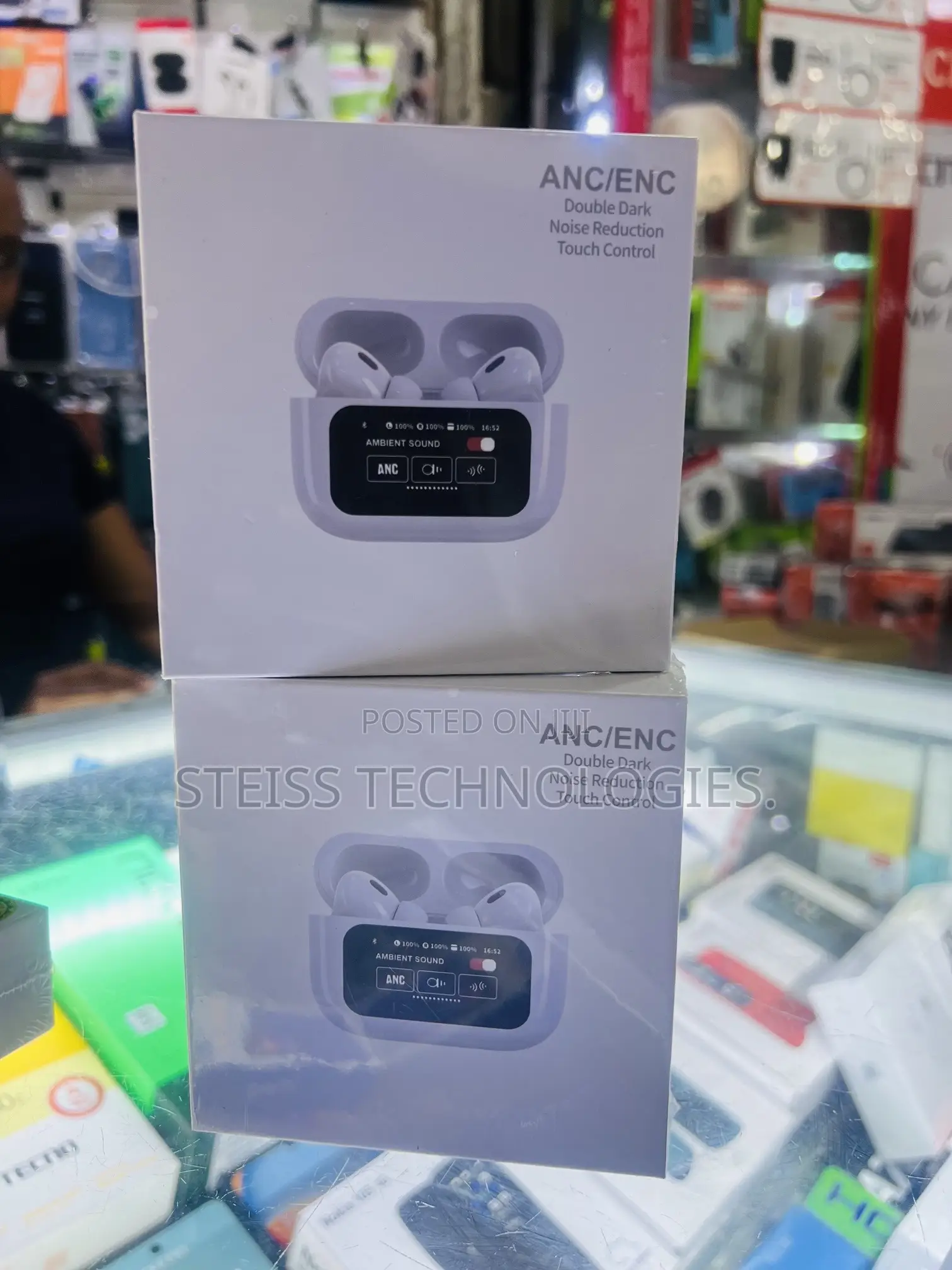 Anc/Enc Airpods With Screen