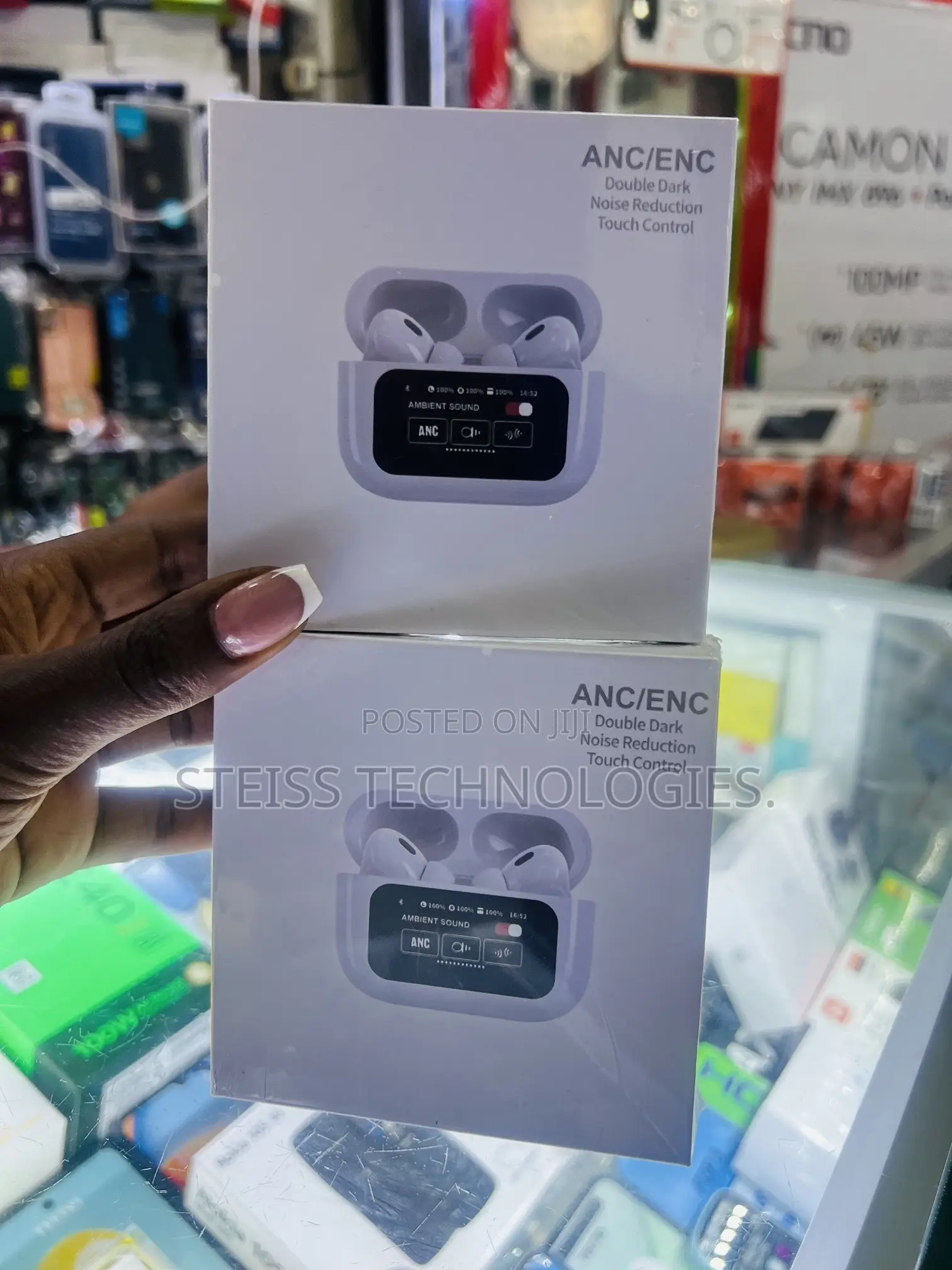 Anc/Enc Airpods With Screen