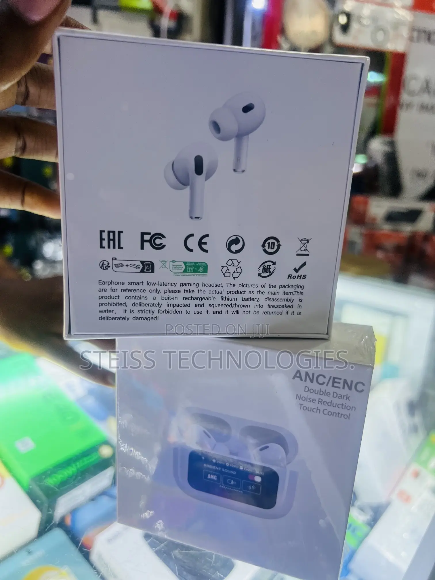 Anc/Enc Airpods With Screen