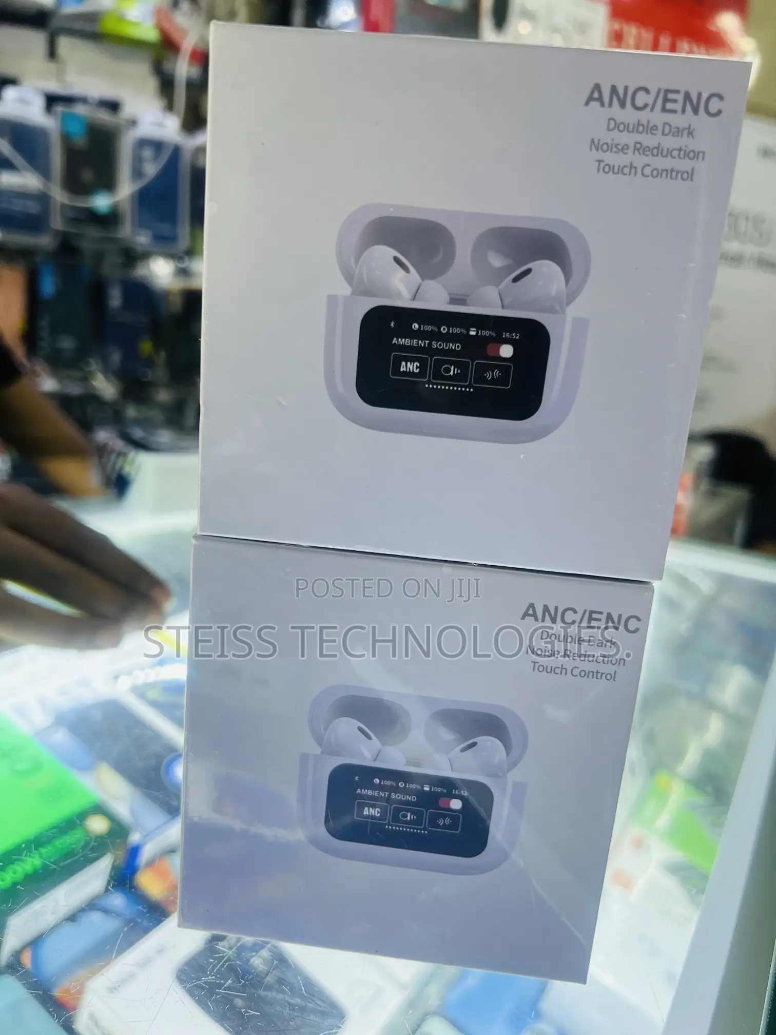 Anc/Enc Airpods With Screen