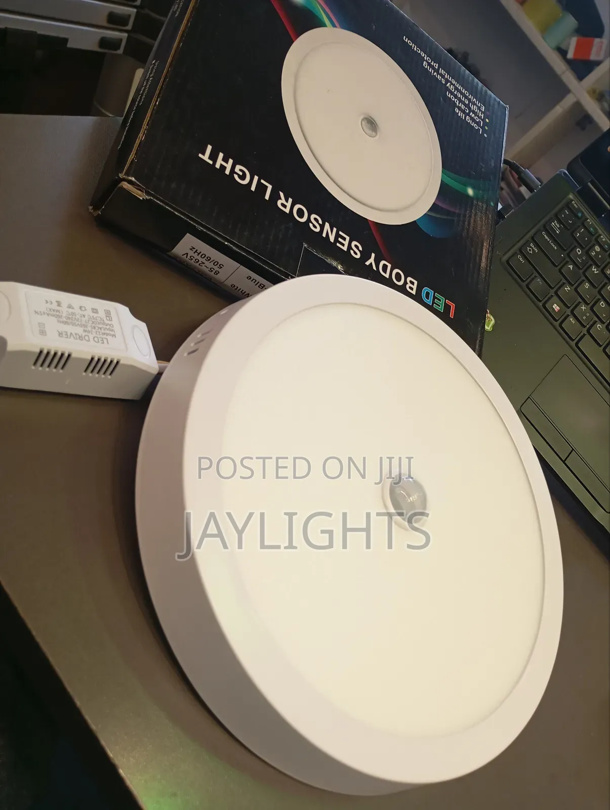 Ceiling Light With Infrared Motion Sensor LED Outdoor 12w