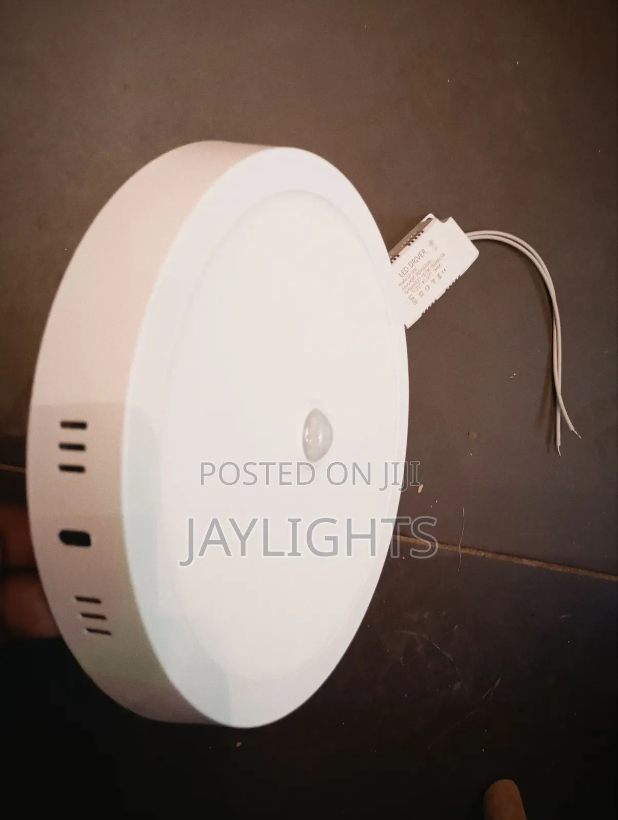 Modern Acrylic LED Ceiling Mount Motion Sensor Light 12W