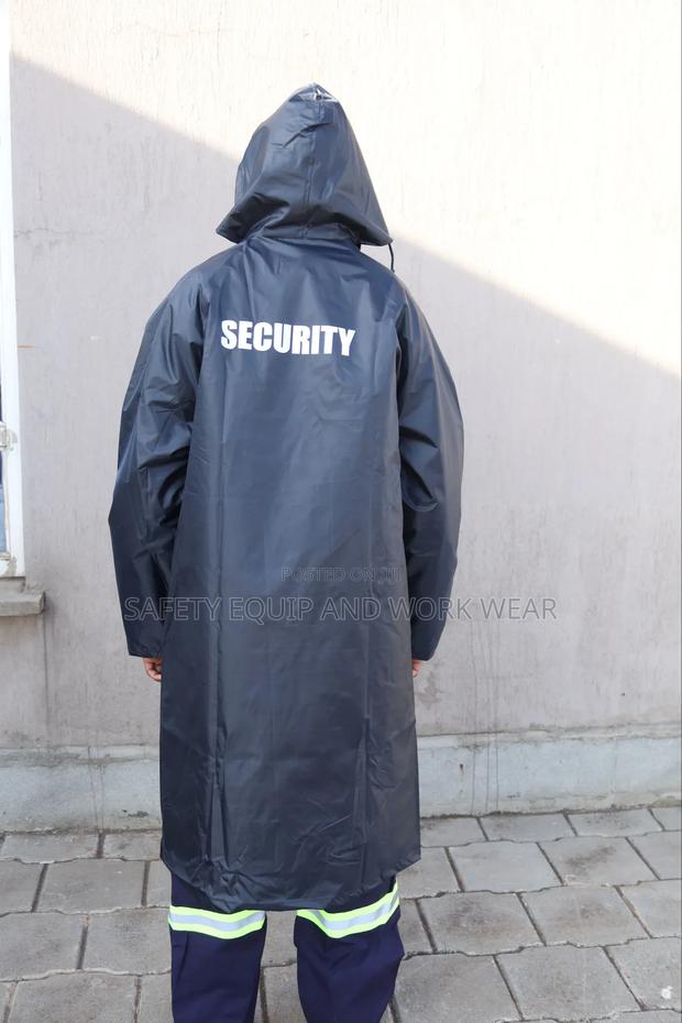 Branded Security Raincoat - main view