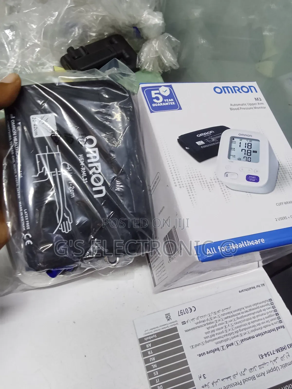 Omron M3 Blood Pressure/Electric Medical Blood Pressure