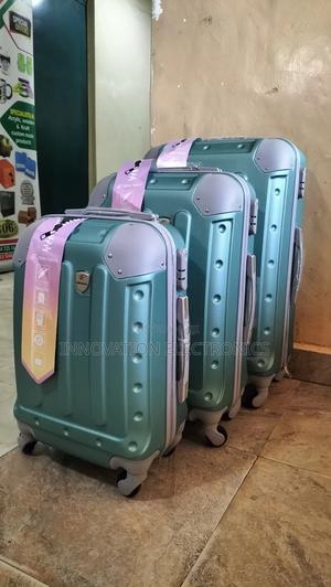 3 in 1 Unbreakble Laxurious Rubber Suitcase Briefcase - thumbnail 2