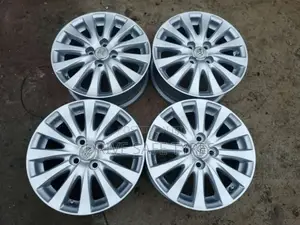 15 Inch Fielder Ex Japan Original Rims Set Silver