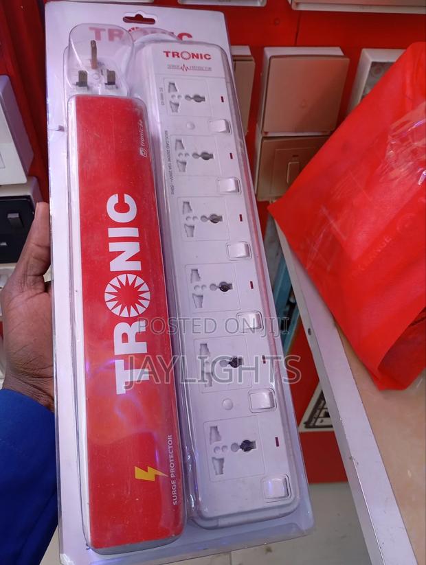 6way 13A Universal Power Cable Plug Extension Socket