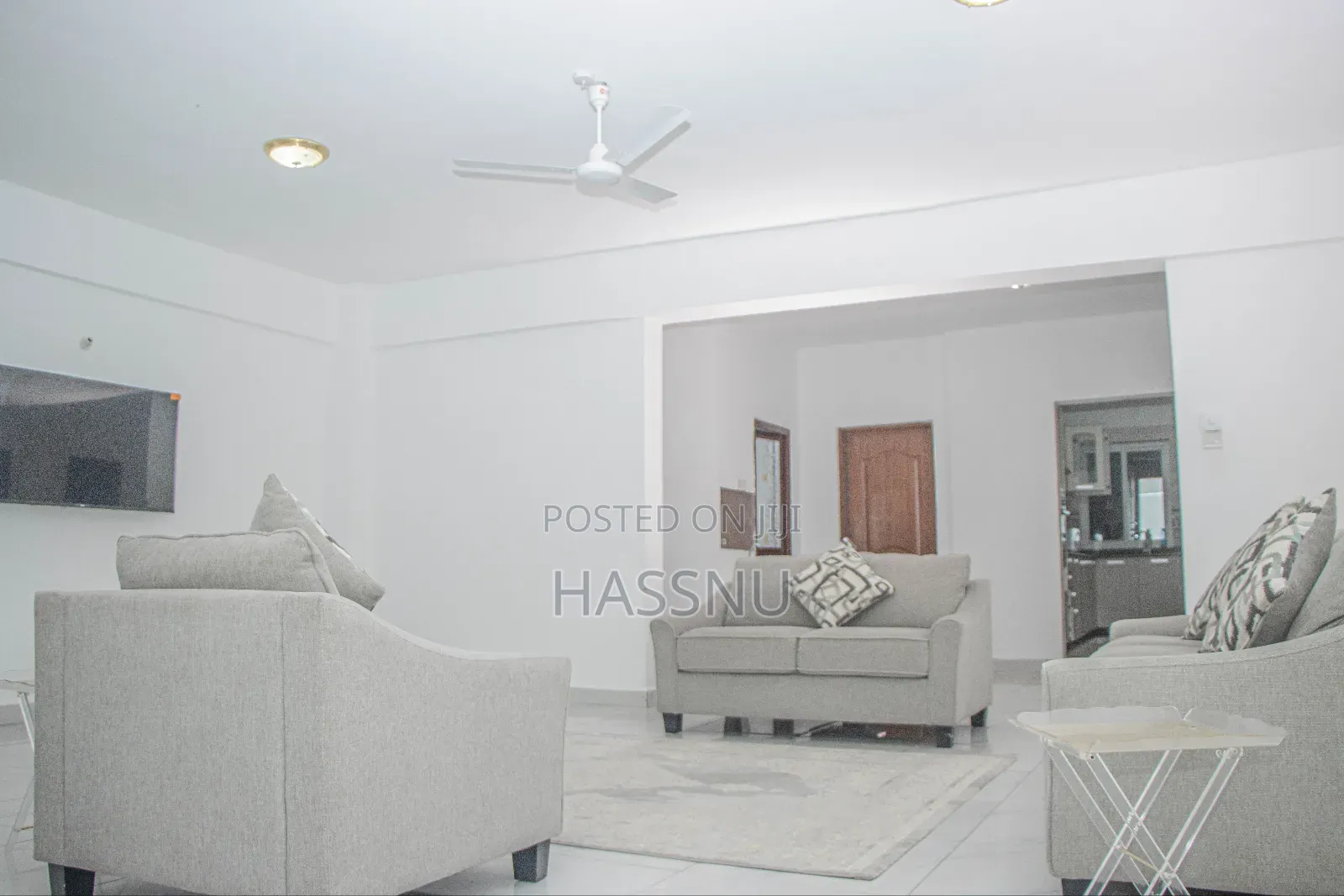 Furnished 3bdrm Apartment in Cement Road, Nyali Mkomani for rent