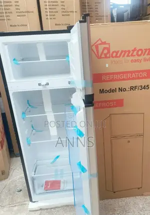 Ramtons 204litres Double Door Energy Saving Fridge
