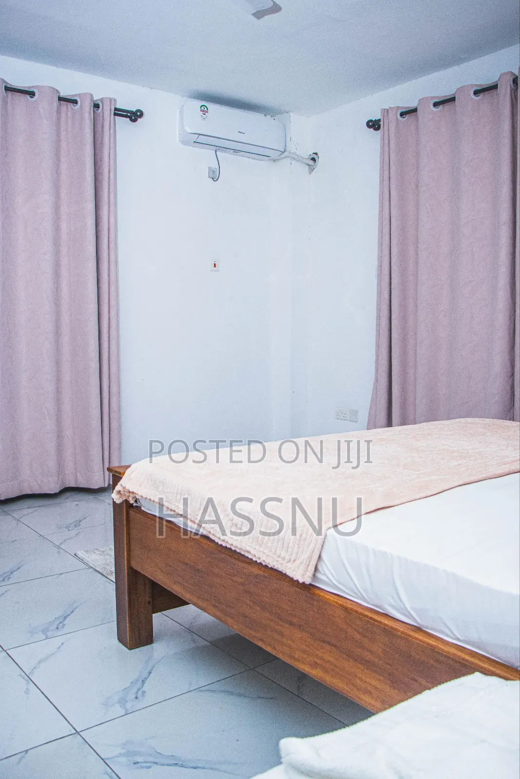 Furnished 3bdrm Apartment in Cement Road, Nyali Mkomani for rent