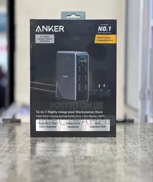 Anker 160W 14 in 1 Prime Charging Docking Station New Sealed