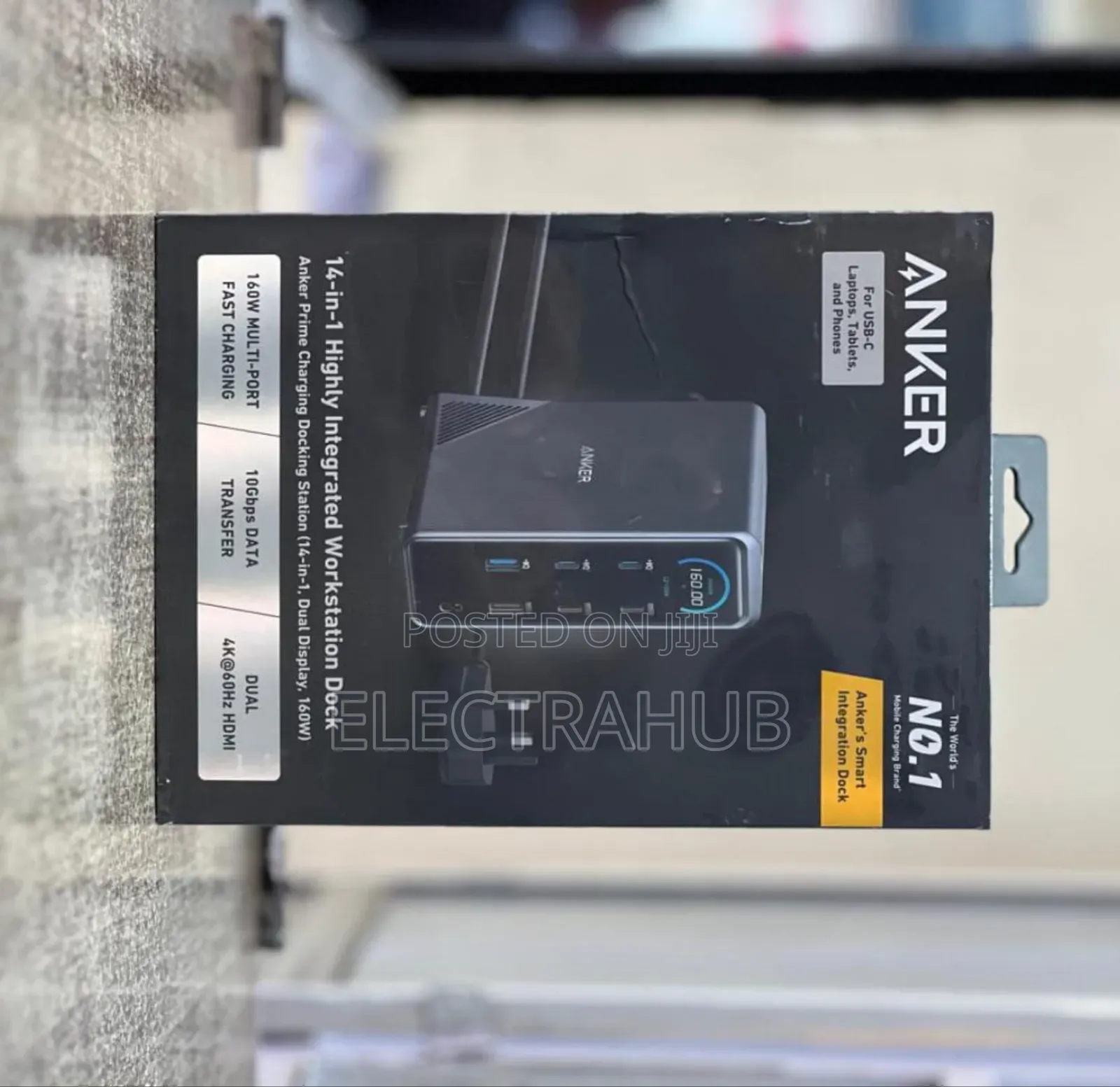 Anker 160W 14 in 1 Prime Charging Docking Station New Sealed