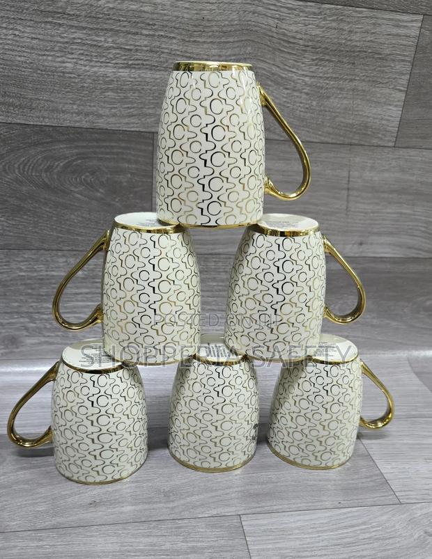 Gold Detonated Tea Mugs - main view