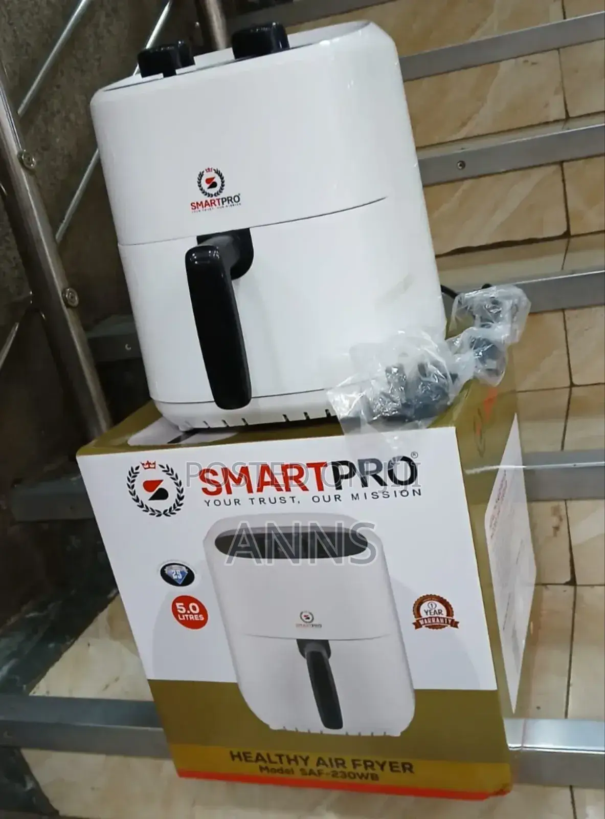 Smart Pro 5L Air Fryer- White
