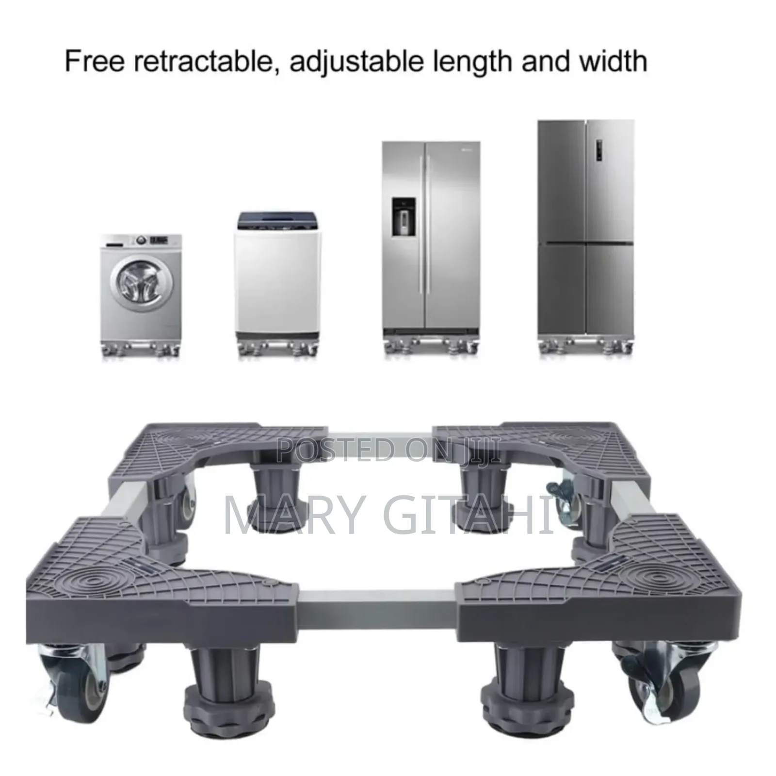 Heavy Duty Adjustable Movable Base -