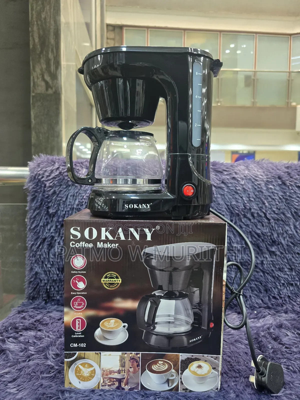 Coffee Machines-Sokany Coffee Maker 750ml