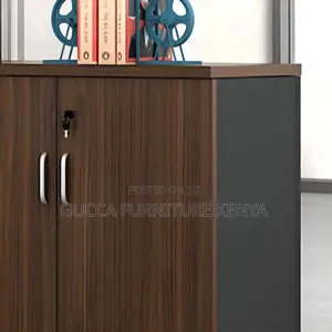 Cabinets: Credenza Wooden Frame Lateral Filing Cabinet