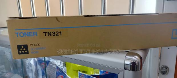 Black TN321 Konica Toner - main view