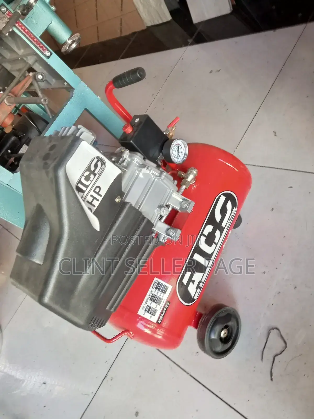 Electric Air Compressor.