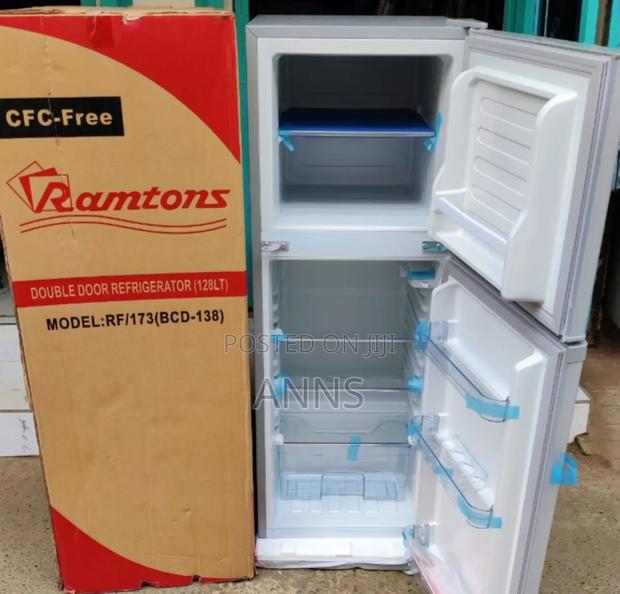 Ramtons Double Door ~ 128 Litres Double Door Refrigerator