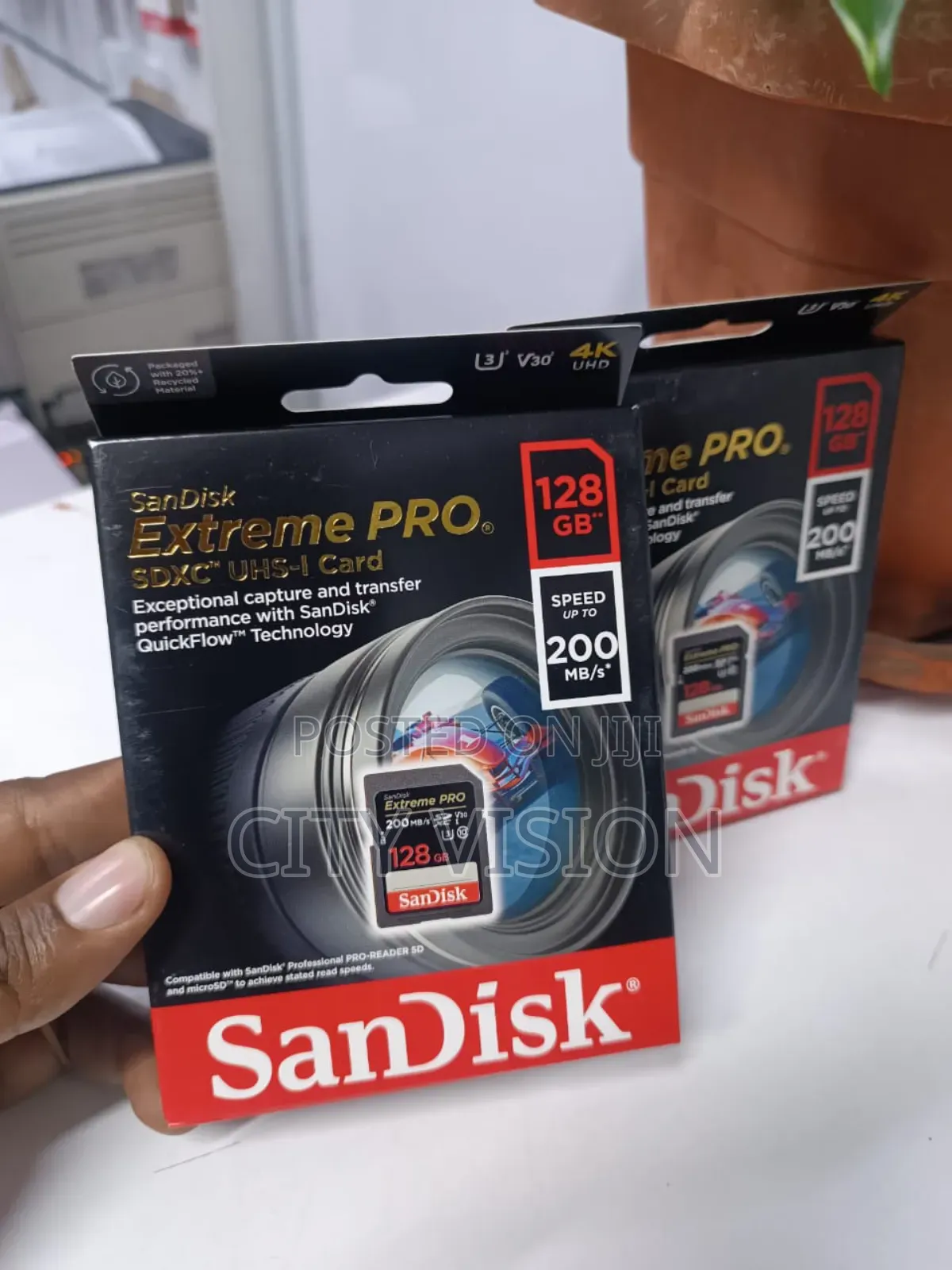 Sandisk Extreme Pro Sdxc Uhs-i With Adapter 128gb 200 Read