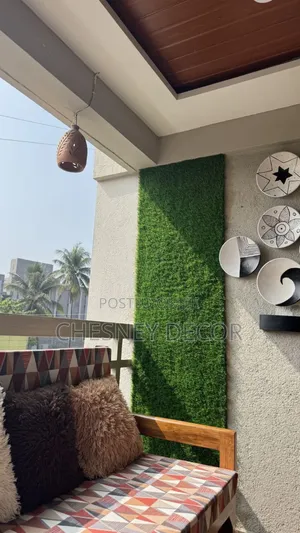 Green Masterpiece on Wall
