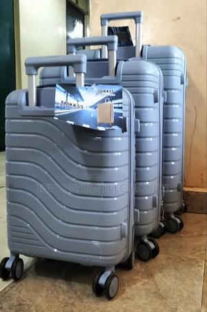 3 in 1 Rubber Briefcase Travelling Suitcases - thumbnail 2
