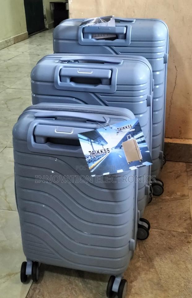 3 in 1 Rubber Briefcase Travelling Suitcases - thumbnail 3