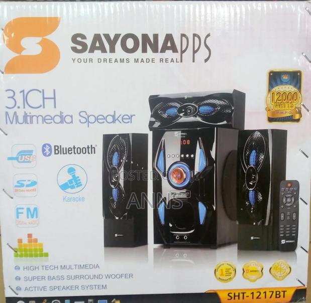 Sayona 3.1 Amazing SHT-1217BT Best Sound Systems
