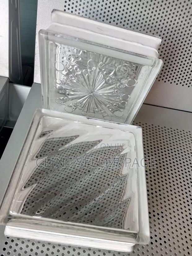 Glass Blocks on Stock.