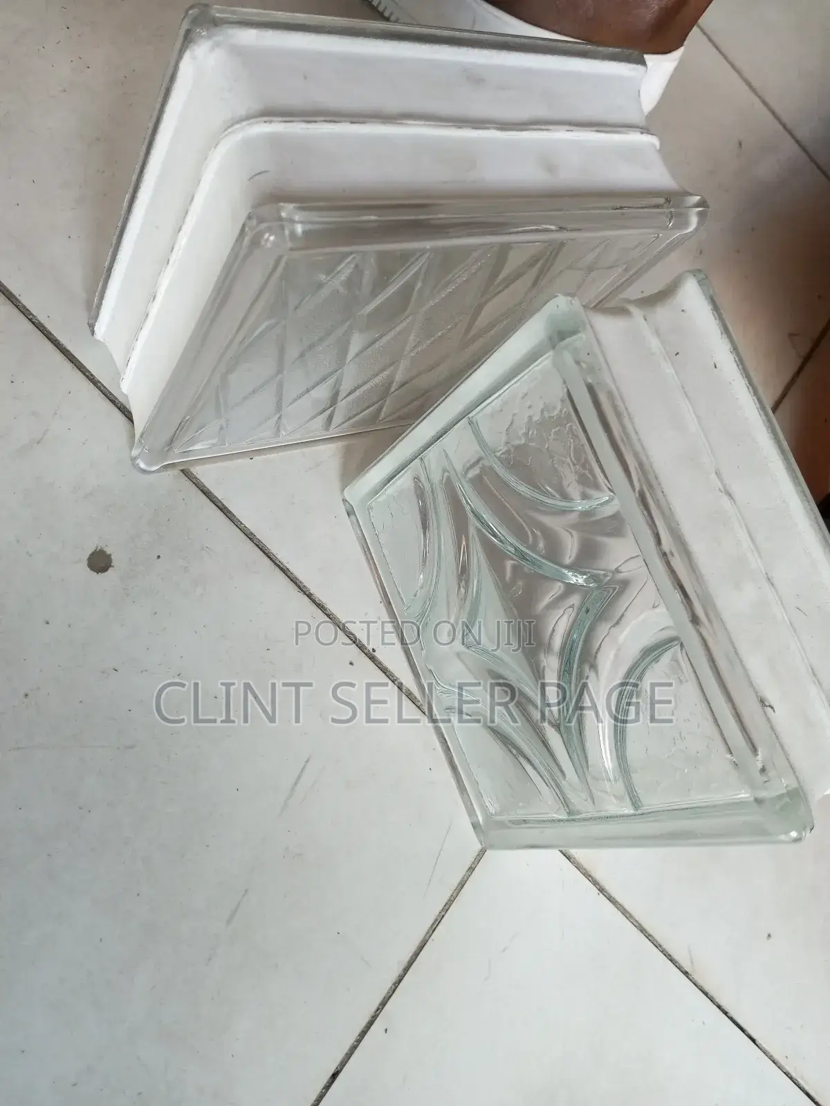 Glass Blocks on Stock.