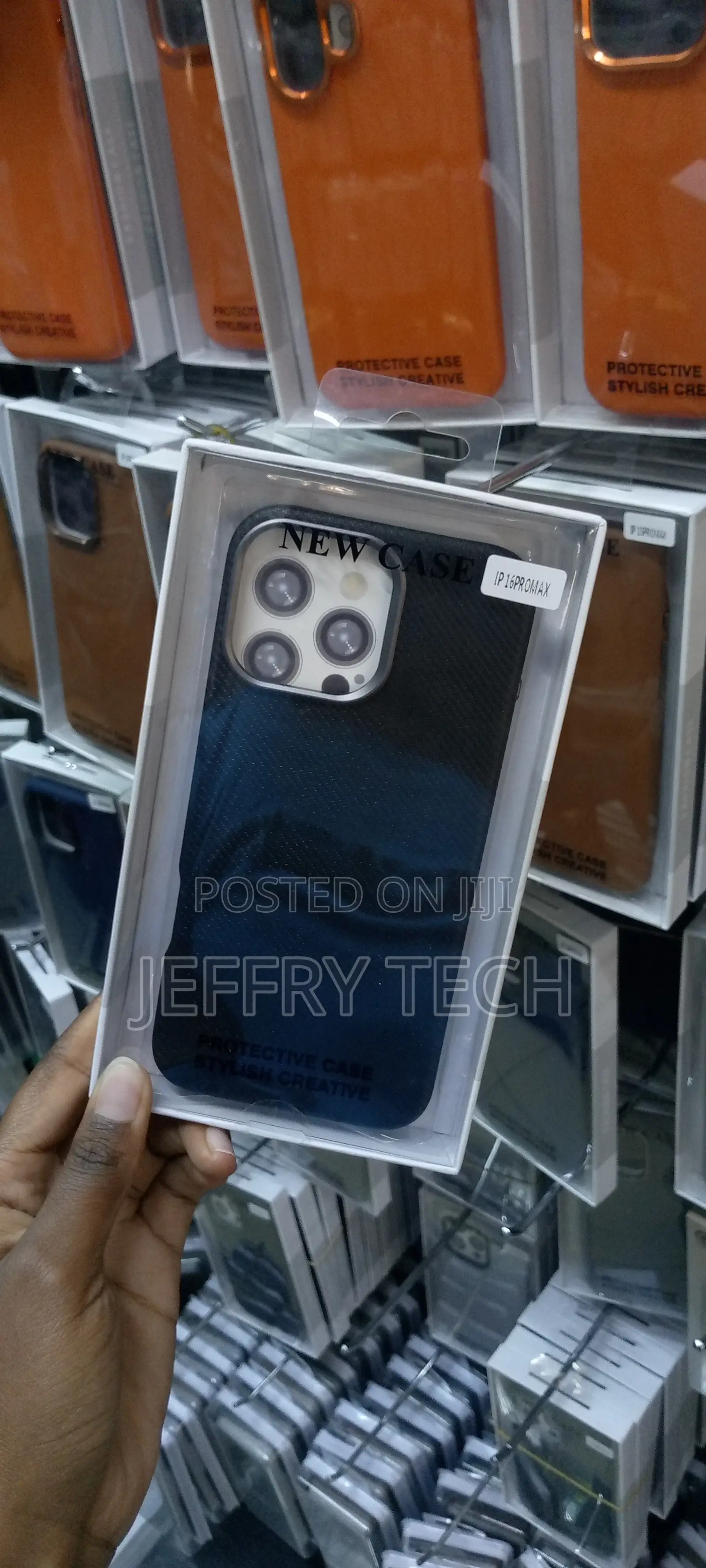 Carbon Fiber Case for iPhone 16 Pro Max Drop Protection