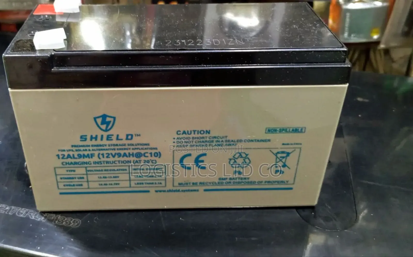 12 v 9.0 Ah Shield Solar Battery