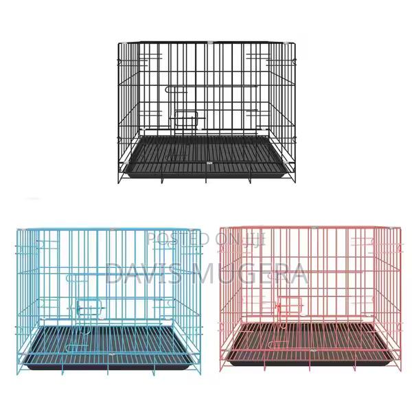 Foldable Large Crates Collapsible Dog Stackable Kennels - thumbnail 3