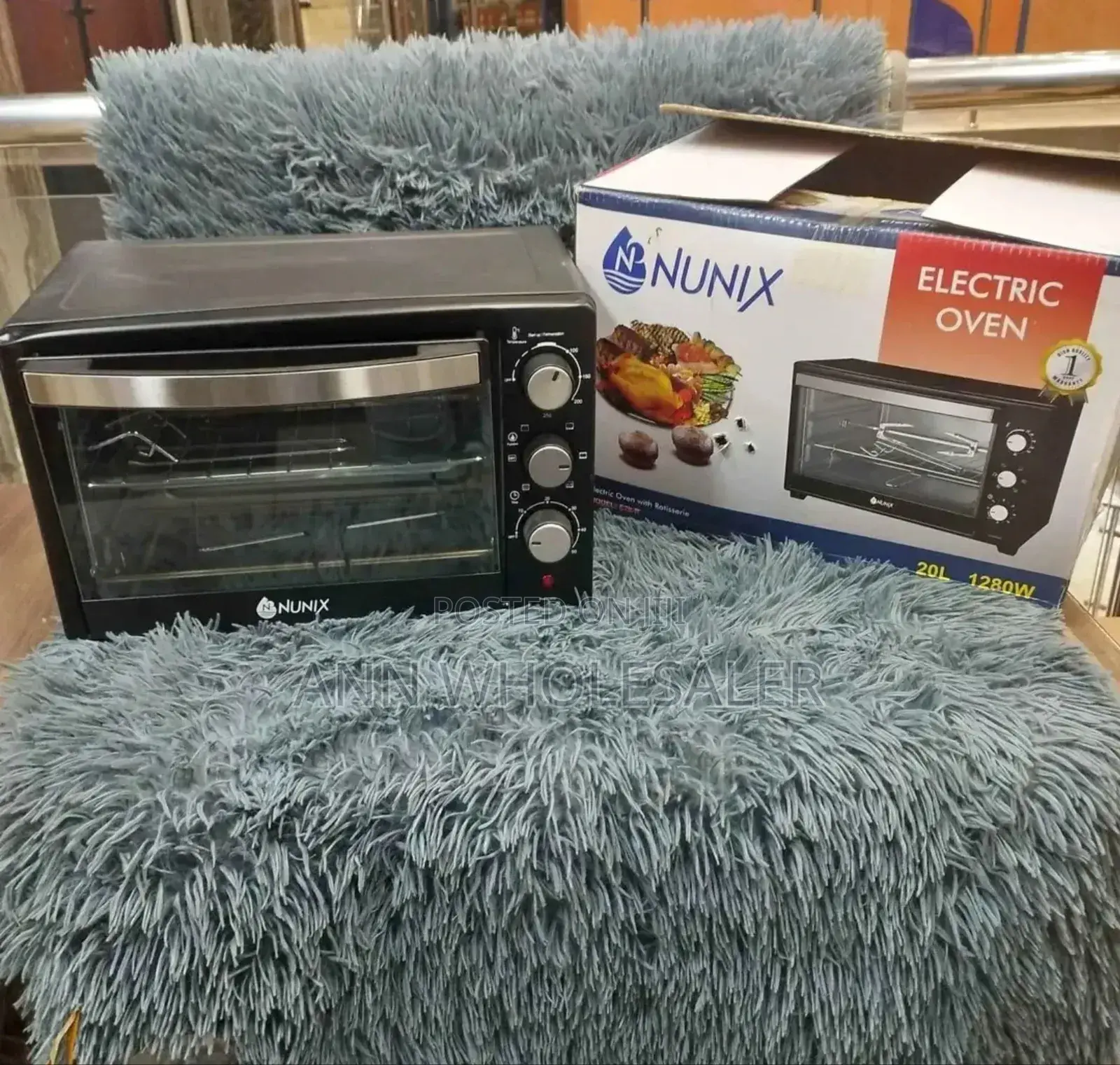 Nunix-20ltrs-Electric-Oven-With-Rotisserie-and-Grill-3-Knobs