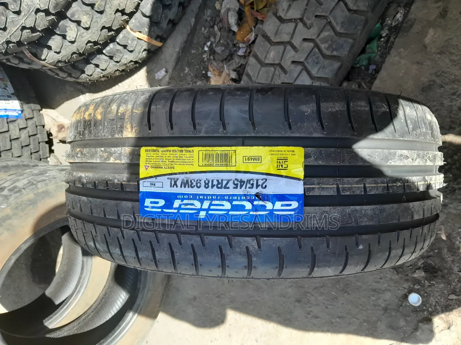 215/45r18 Accelera Tyres Made in Indonesia Brand New