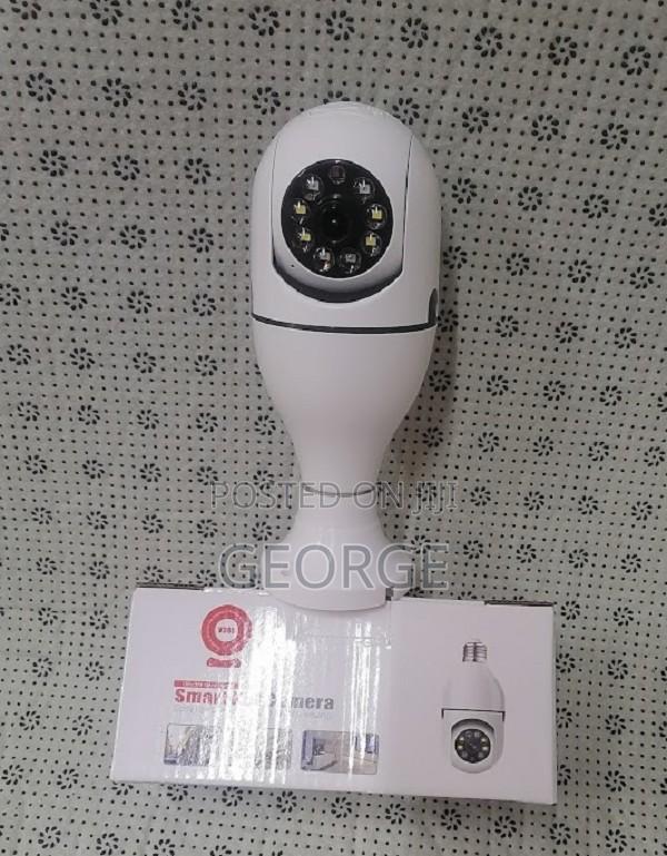 Wifi Ip Security Camera> V380 Dual Lens Ptz Bulb Ip Bulb