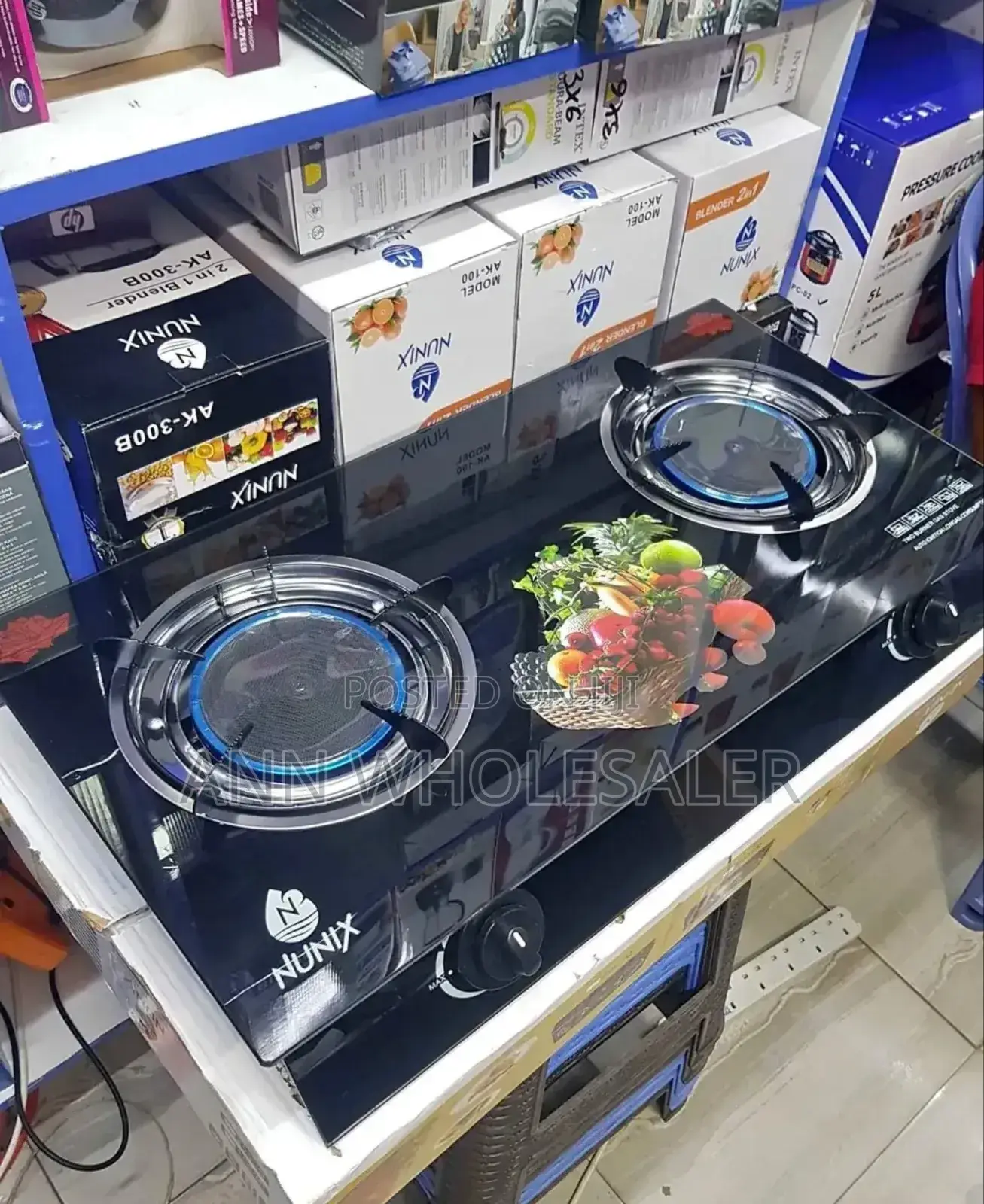 Nunix-2-Burner-Infrared-Cooker-Glass-Top