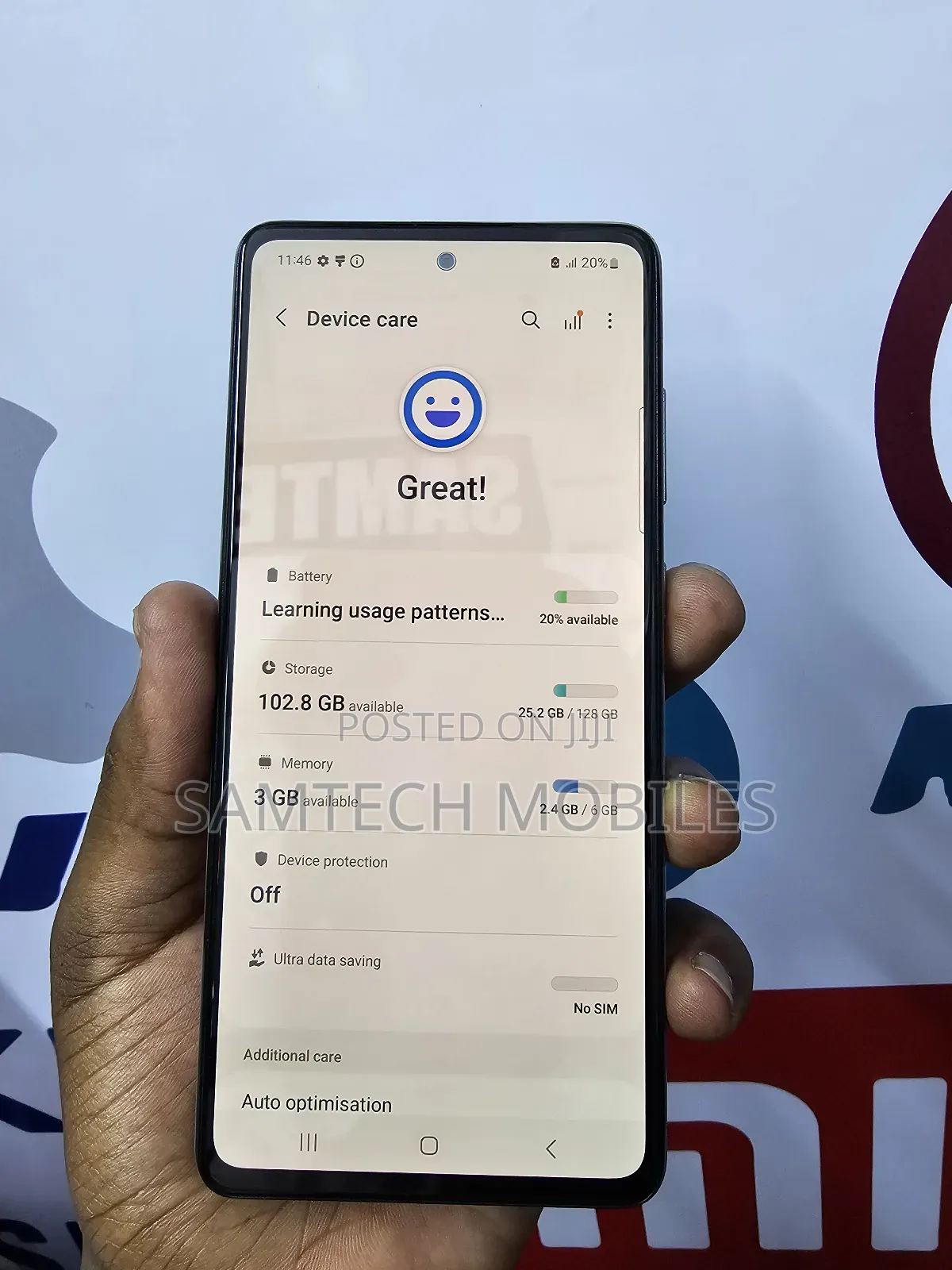 Samsung Galaxy A72 128 GB White