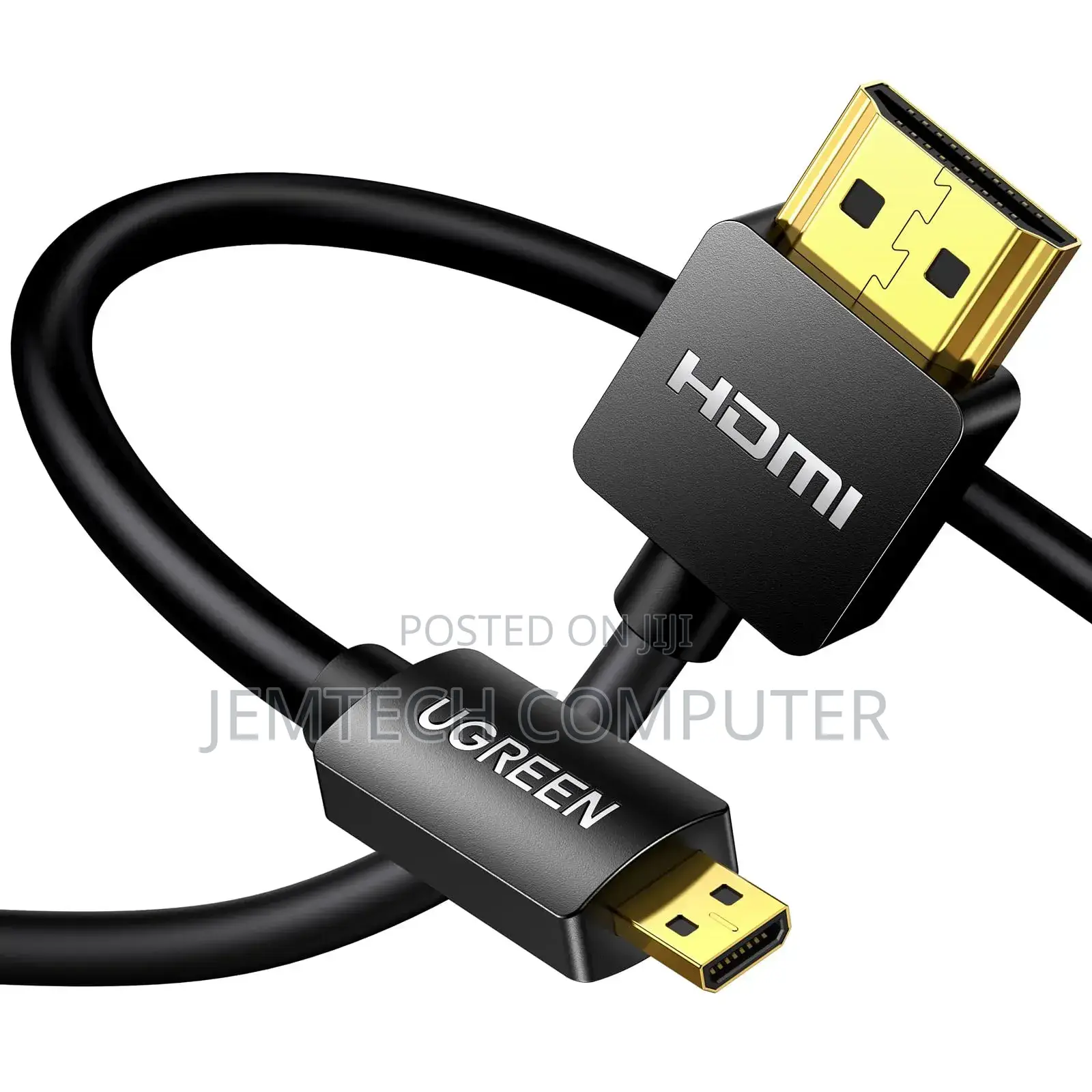 UGREEN Micro HDMI to HDMI Cable Male to Male Black 1M